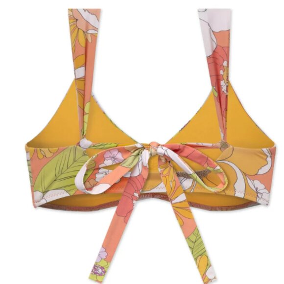 NWT WET SWIMWEAR Haven Top in Retro Floral - L - Picture 3 of 5